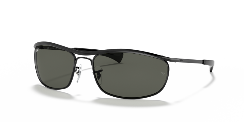 Rayban RB3119M 002/58 แว่นกันแดดดำ-เขียว G-15 โพลาไรซ์ สำหรับทุกเพศ