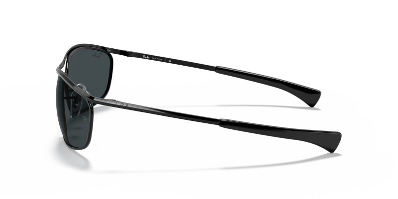 แว่นกันแดด Rayban RB3119M 002/R5 มุมข้าง กรอบโลหะทรงวงรี น้ำหนักเบา 22.1 กรัม