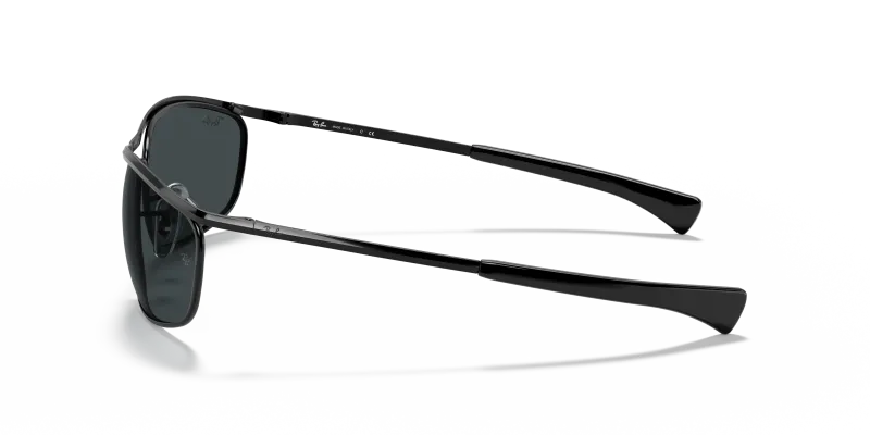 แว่นกันแดด Rayban RB3119M 002/R5 มุมข้าง กรอบโลหะทรงวงรี น้ำหนักเบา 22.1 กรัม