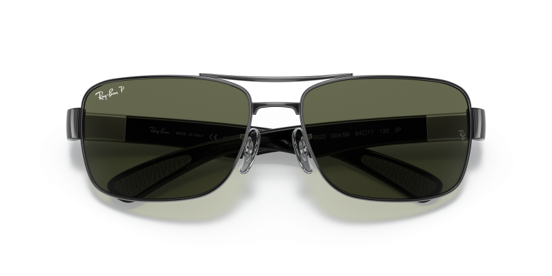 Rayban RB3522 004/9A close-up ด้านหน้า