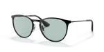 แว่นกันแดด Rayban Erika Metal RB3539-002/Q5 Black Blue Photochromic Green Gradient Rayban RB3539 002/Q5 แว่นกันแดดสีดำ เลนส์ปรับแสงอัตโนมัติน้ำเงินเขียว ผู้หญิง