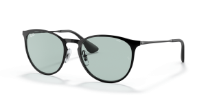 Rayban RB3539 002/Q5 แว่นกันแดดสีดำ เลนส์ปรับแสงอัตโนมัติน้ำเงินเขียว ผู้หญิง