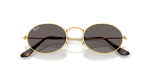 แว่นกันแดด Rayban Oval RB3547N-001/B1 Arista Dark Grey Rayban RB3547N 001/B1 close-up ด้านหน้า