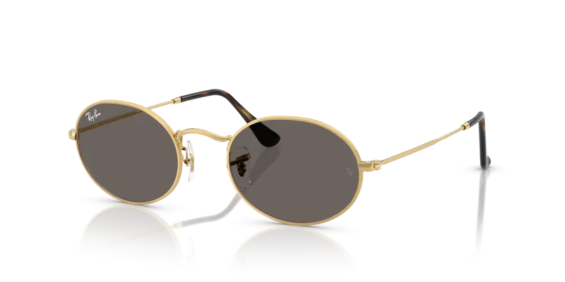 Rayban RB3547N 001/B1 แว่นกันแดดเลนส์แบนสีเทาเข้ม ทั้งสองเพศ