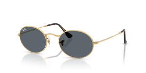 Rayban RB3547N 001/R5 แว่นกันแดดเลนส์แบนสีน้ำเงิน ทั้งสองเพศ
