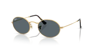 Rayban RB3547N 001/R5 แว่นกันแดดเลนส์แบนสีน้ำเงิน ทั้งสองเพศ