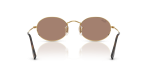 แว่นกันแดด Rayban Oval RB3547-001/1A Arista Light Violet Rayban RB3547 001/1A ขาแว่นด้านใน