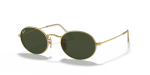แว่นกันแดด Rayban Oval RB3547-001/31 Arista G-15 Green Rayban RB3547 001/31 แว่นกันแดดสีอะริสต้า เลนส์เขียว G-15 ทั้งสองเพศ