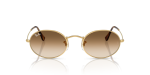 แว่นกันแดด Rayban Oval RB3547-001/51 Arista Clear Gradient Brown Rayban RB3547 001/51 ด้านหน้า