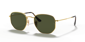 Rayban RB3548N 001/58 แว่นกันแดดโพลาไรซ์ทรงเรขาคณิต ทั้งสองเพศ