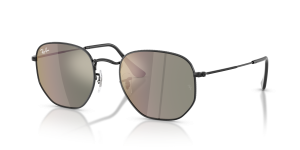 แว่นกันแดด Rayban Hexagonal RB3548N-002/39 Black Bronze Mirror