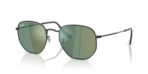 Rayban RB3548N-002/68 แว่นกันแดดกรอบดำเลนส์เขียวมิเรอร์ ทุกเพศ