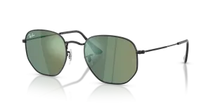 Rayban RB3548N-002/68 แว่นกันแดดกรอบดำเลนส์เขียวมิเรอร์ ทุกเพศ