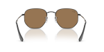 แว่นกันแดด Rayban Hexagonal RB3548N-002/93 Black Brown Mirror Rayban Hexagonal RB3548N 002/93 ขาแว่นด้านใน