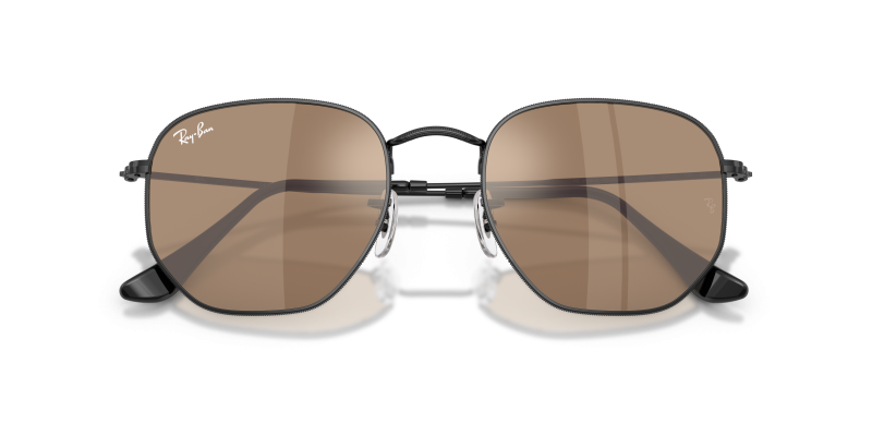 Rayban Hexagonal RB3548N 002/93 close-up ด้านหน้า