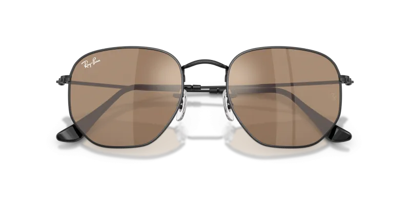 Rayban Hexagonal RB3548N 002/93 close-up ด้านหน้า