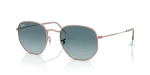 แว่นกันแดด Rayban RB3548N-90353M มุมเฉียง สีทองแดง สำหรับทุกเพศ
