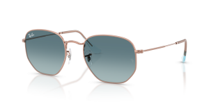 แว่นกันแดด Rayban RB3548N-90353M มุมเฉียง สีทองแดง สำหรับทุกเพศ