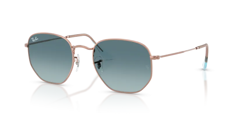 แว่นกันแดด Rayban RB3548N-90353M มุมเฉียง สีทองแดง สำหรับทุกเพศ