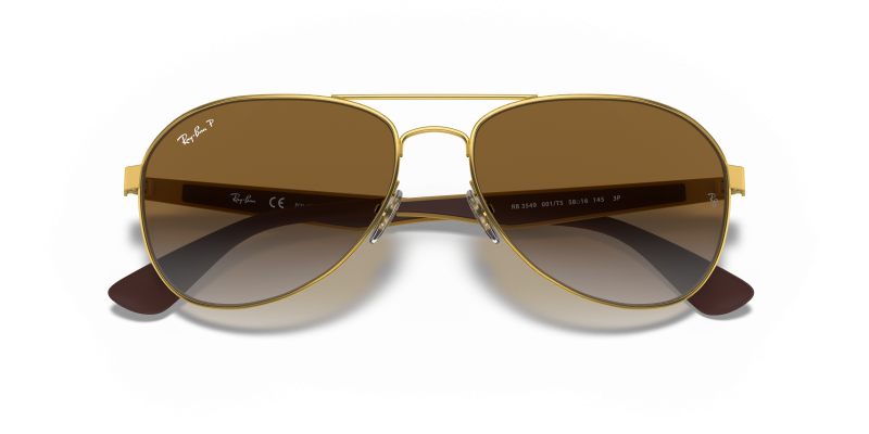 Rayban RB3549-001/T5 close-up ด้านหน้า