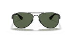 แว่นกันแดด Rayban RB3549-006/71 Matte Black Dark Green Rayban RB3549-006/71 ด้านหน้า