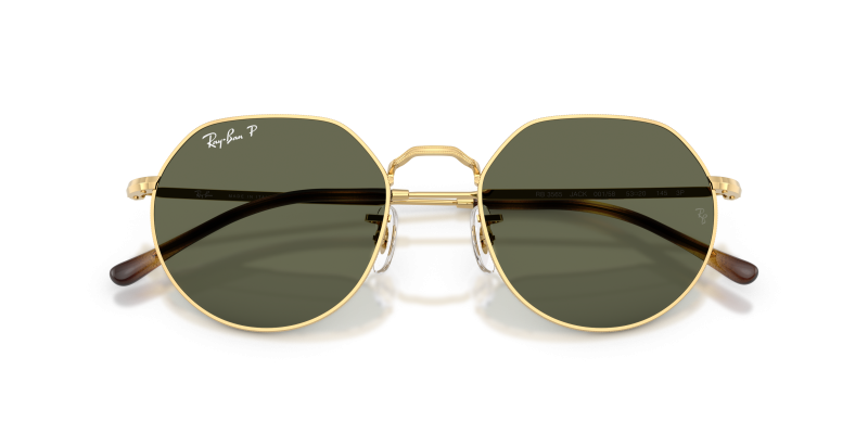แว่นกันแดด Rayban RB3565-001/58 close-up ด้านหน้า