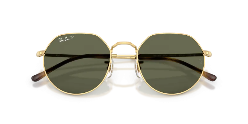 แว่นกันแดด Rayban RB3565-001/58 close-up ด้านหน้า