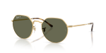 แว่นกันแดด Rayban Jack RB3565-001/58 Arista Polarized Green แว่นกันแดด Rayban RB3565-001/58 มุมเฉียง สี Arista สำหรับทุกเพศ