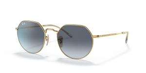 Rayban RB3565 001/86 แว่นกันแดดสีอะริสต้าทอง ทรง Jack ยูนิเซ็กซ์