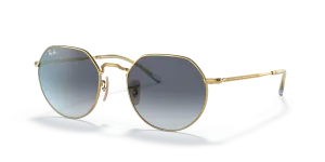 Rayban RB3565 001/86 แว่นกันแดดสีอะริสต้าทอง ทรง Jack ยูนิเซ็กซ์
