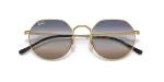 Rayban Jack RB3565 001/GD close-up ด้านหน้า