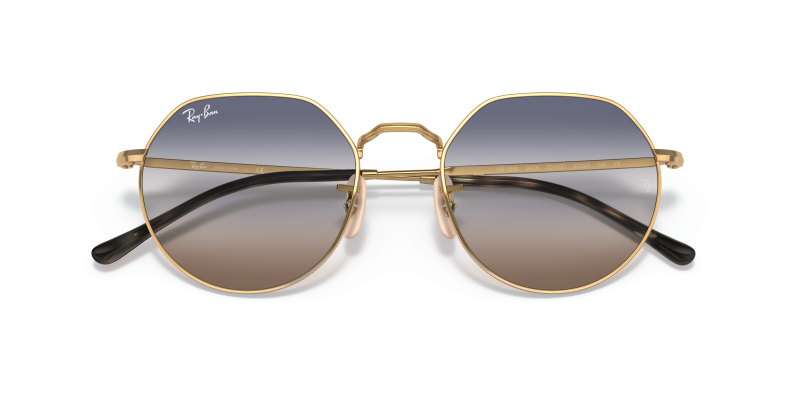 Rayban Jack RB3565 001/GD close-up ด้านหน้า