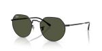 แว่นกันแดด Rayban RB3565-002/31 มุมเฉียง สีดำ สำหรับทุกเพศ