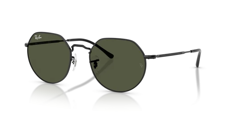 แว่นกันแดด Rayban RB3565-002/31 มุมเฉียง สีดำ สำหรับทุกเพศ