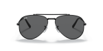 แว่นกันแดด Rayban New Aviator RB3625-002/B1 Black Dark Grey Rayban RB3625 002/B1 ด้านหน้า