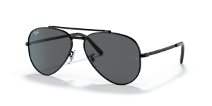 Rayban RB3625 002/B1 แว่นกันแดดทรงนักบินสีดำ ทั้งสองเพศ
