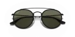 แว่นกันแดด Rayban RB3647N-002/58 Black G-15 Green Rayban RB3647N 002/58 close-up ด้านหน้า