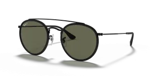 Rayban RB3647N 002/58 แว่นกันแดดโพลาไรซ์ทรงกลม ทั้งสองเพศ