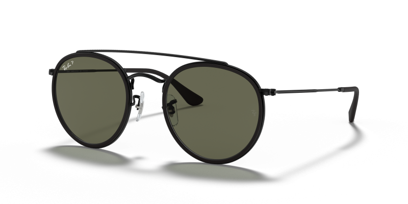 Rayban RB3647N 002/58 แว่นกันแดดโพลาไรซ์ทรงกลม ทั้งสองเพศ