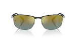 แว่นกันแดด Rayban Chromance RB3671CH-9144J0 Black on Silver Gradient Gold Rayban RB3671CH-9144J0 9144J0 ด้านหน้า