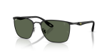 แว่นกันแดด Rayban RB3673M-F11771 มุมเฉียง สีดำ สำหรับทุกเพศ