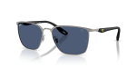 แว่นกันแดด Rayban RB3673M-F12480 มุมเฉียง สีเงิน สำหรับทุกเพศ
