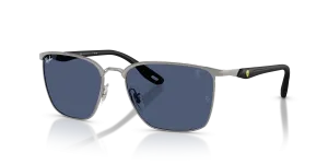 แว่นกันแดด Rayban RB3673M-F12480 มุมเฉียง สีเงิน สำหรับทุกเพศ