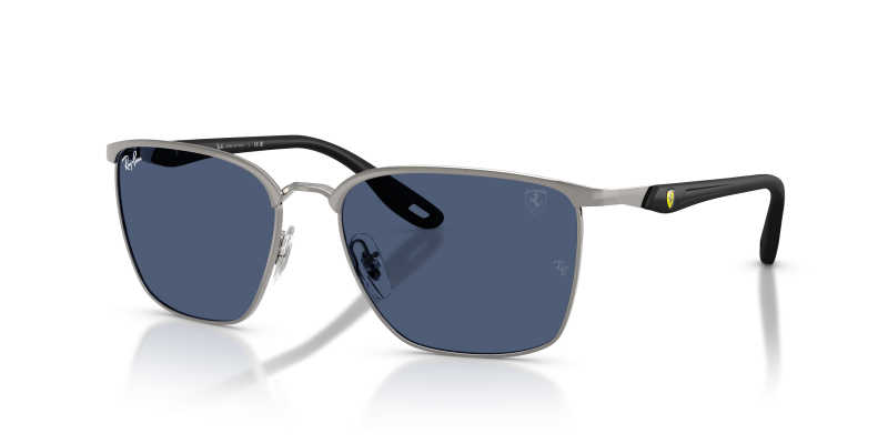 แว่นกันแดด Rayban RB3673M-F12480 มุมเฉียง สีเงิน สำหรับทุกเพศ