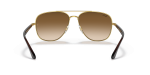แว่นกันแดด Rayban RB3683-001/51 Arista Clear Gradient Brown Rayban RB3683 001/51 ขาแว่นด้านใน