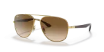 Rayban RB3683 001/51 แว่นกันแดดอาริสต้า-น้ำตาลไล่ระดับ สำหรับทุกเพศ