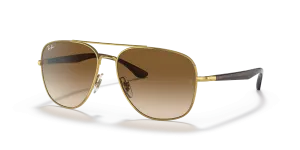 Rayban RB3683 001/51 แว่นกันแดดอาริสต้า-น้ำตาลไล่ระดับ สำหรับทุกเพศ