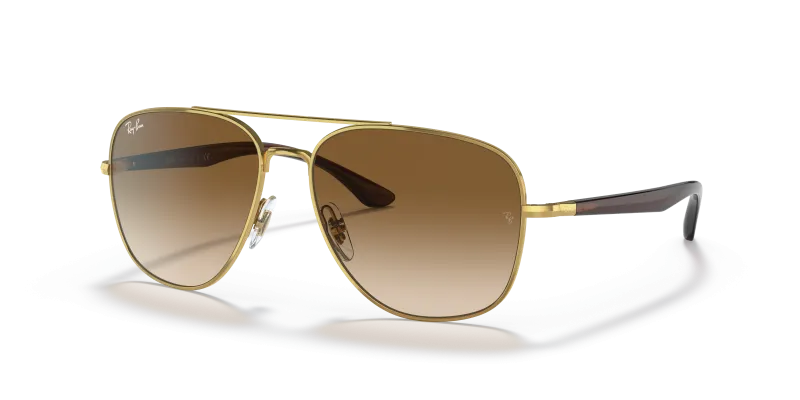 Rayban RB3683 001/51 แว่นกันแดดอาริสต้า-น้ำตาลไล่ระดับ สำหรับทุกเพศ