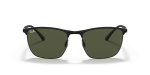 แว่นกันแดด Rayban RB3686-186/31 Black Green Rayban RB3686-186/31 186/31 ด้านหน้า