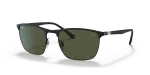 แว่นกันแดด Rayban RB3686-186/31 Black Green Rayban RB3686-186/31 186/31 แว่นกันแดดสีดำเลนส์เขียว สำหรับทุกเพศ